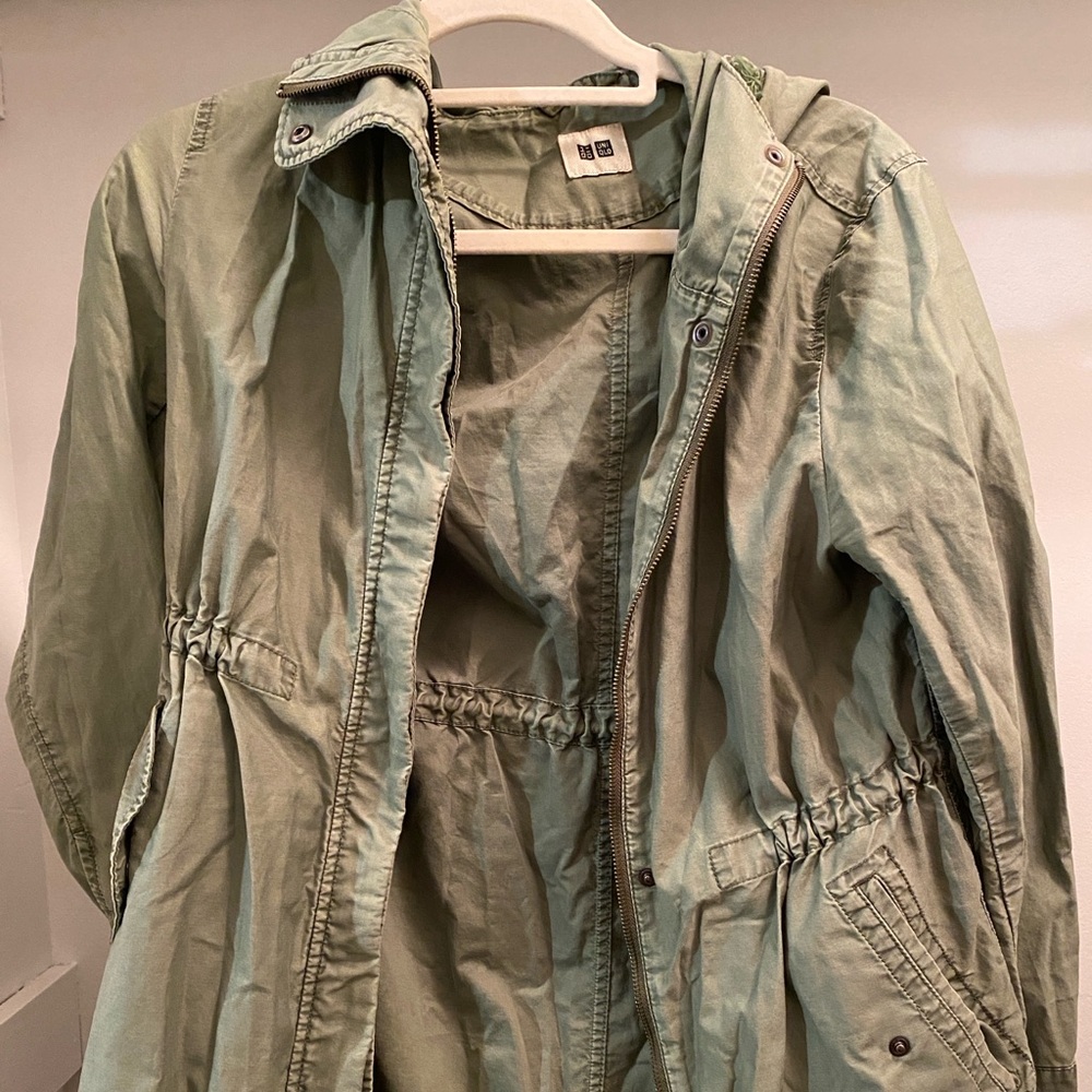 Olive spring/fall jacket